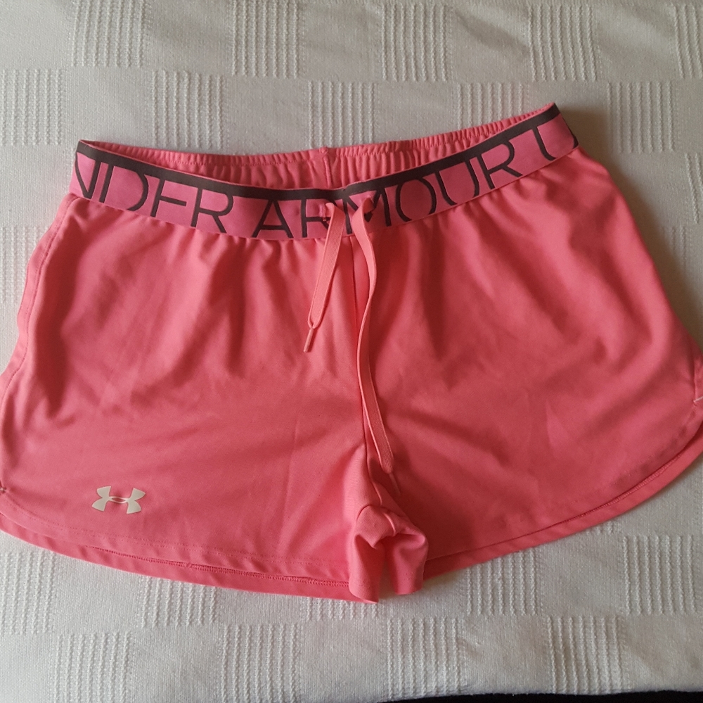 Under Armour Women's Hot Pink Running shorts